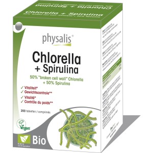 Chlorella & spirulina Physalis 200tab