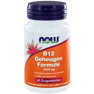 Vitamine B12 geheugenformule 5000 mcg NOW