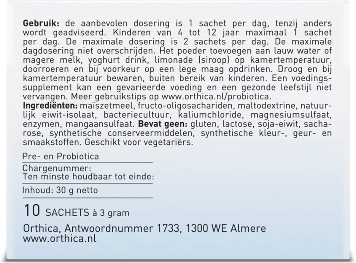 Orthica Orthiflor plus 10sach Orthica Orthiflor plus 10sach