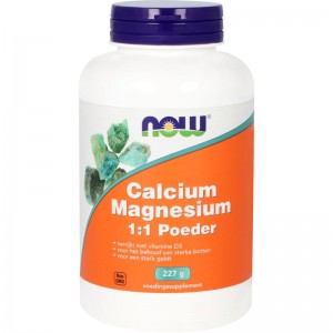 Calcium & magnesium 1:1 NOW2