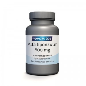 Alfa liponzuur 600mg Nova Vitae