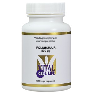 Foliumzuur 800mcg B9 Vital Cell Life