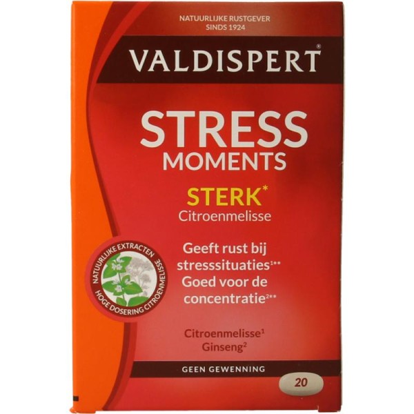 Stress moments sterk Valdispert