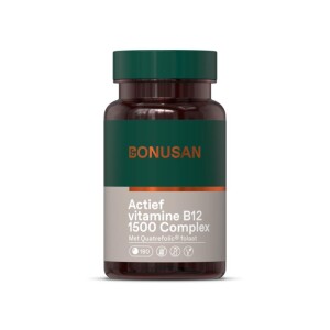 Actief vitamine B12 1500 potje voorzijde