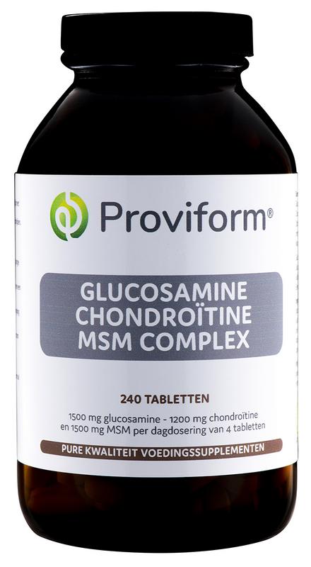 Glucosamine chondroitine complex MSM Proviform