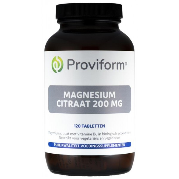 Magnesium citraat 200 mg & B6 Proviform