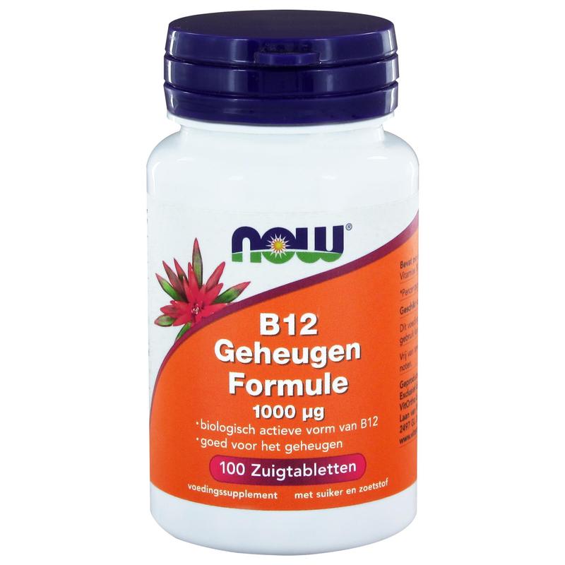 NOW Vitamine B12 geheugenformule