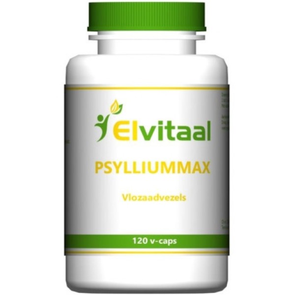 Psylliummax vlozaadvezels Elvitaal 120st