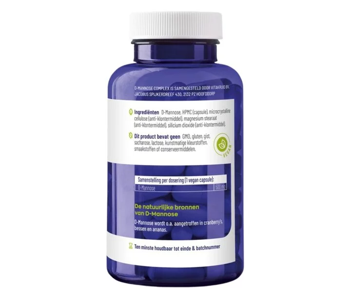 vitakruid-d-mannose-ingredienten d-mannose-ingredienten