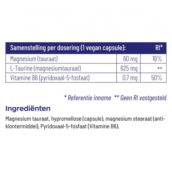 Vitakruid Magnesium tauraat met P-5-P