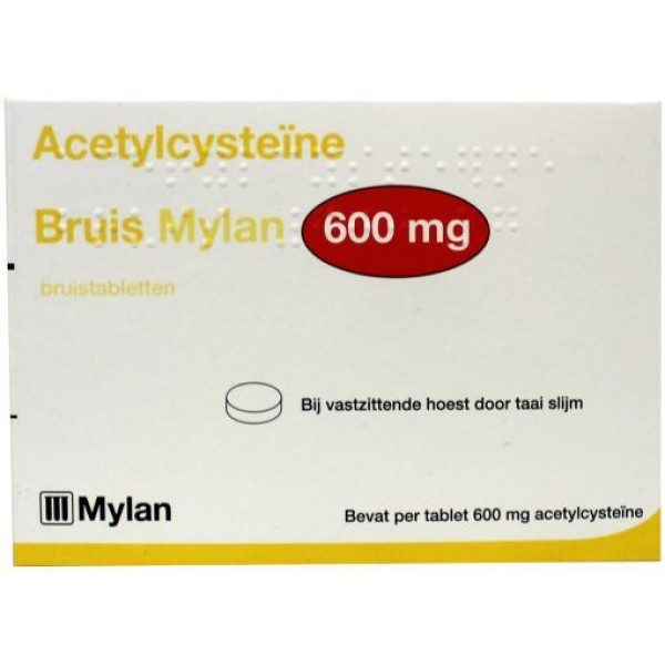 Acetylcysteine 600 mg bruis