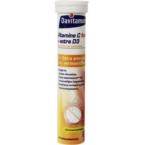 Vitamine C & D3 bruistabletten Davitamon 15st