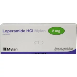 Loperamide 2 mg Mylan 20cap