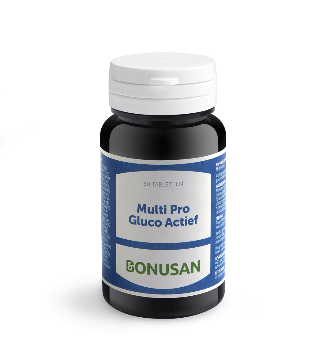 Bonusan Multi pro gluco actief 60tab Bonusan Multi pro gluco actief 60tab