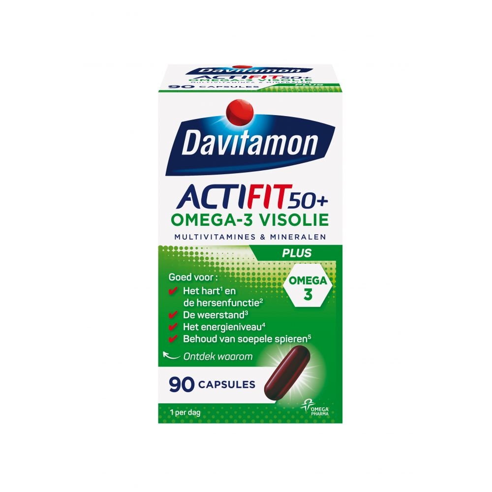 Actifit 50+ omega 3 Davitamon