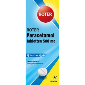 Paracetamol 500mg Roter 50tab