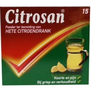 Hete citroendrank Citrosan 15sach