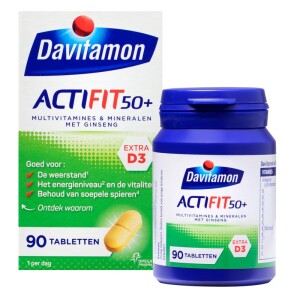 Actifit 50+ Davitamon pot en doosje