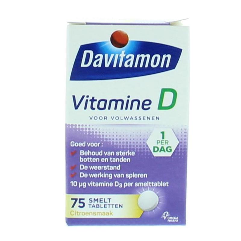 Davitamon D volwassen smelttablet