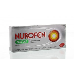Fastine Liquid Caps 200 mg Nurofen