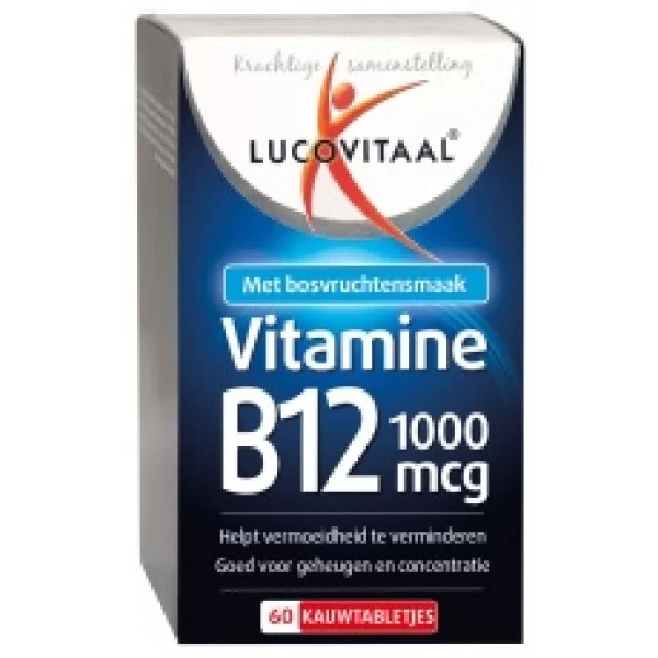 Vitamine B12 1000 mcg Lucovitaal 180tab