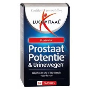 Prostaat potentie en urinewegen Lucovitaal 30cap
