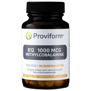 Vitamine B12 1000 mcg methylcobalamine Proviform 90tab