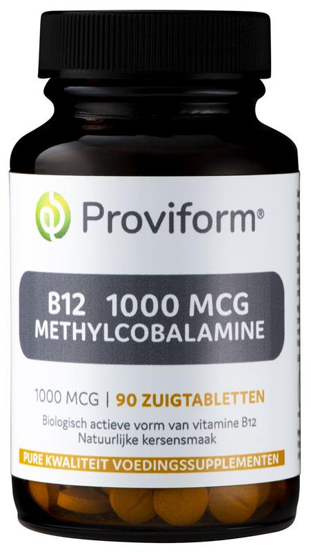 Vitamine B12 1000 mcg methylcobalamine Proviform 90tab