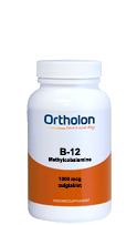 Vitamine B12 methylcobalamine 1000 mcg Ortholon