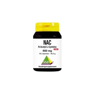 N-acetyl L-cysteine 650 mg puur SNP