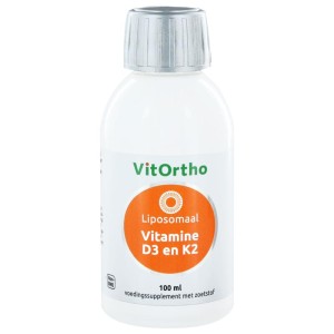 Vitamine D3 en K2 liposomaal Vitortho