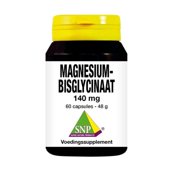 magnesium bisglycinaat 140mg SNP 60cap