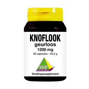 knoflook geurloos 1200mg SNP 60cap