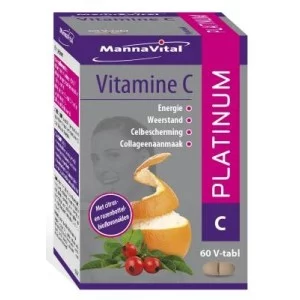 Vitamine C platinum Mannavital 60tab