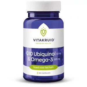 Q10 ubiquinol 50 mg & omega-3 325 mg Vitakruid 60ca