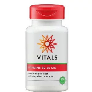 Vitamine B2 riboflavine 5 fosfaat Vitals 100cap