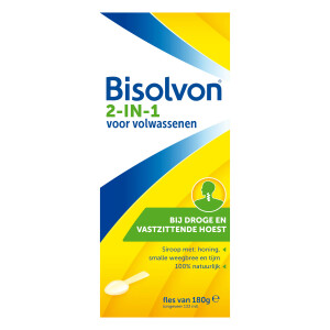Drank 2 in 1 volwassenen Bisolvon 133ml