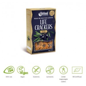 Life crackers olijf