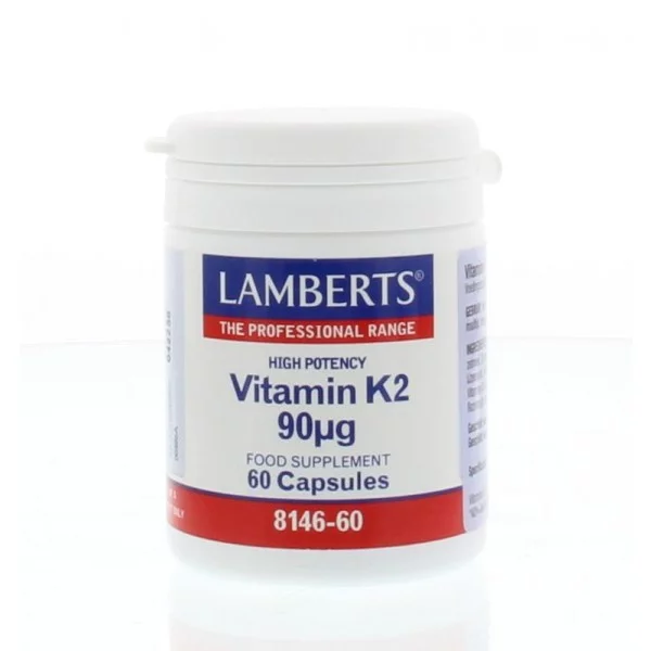 Vitamine K2 90 mcg Lamberts 60ca