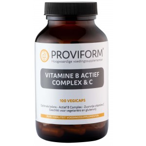 Vitamine B actief complex & C Proviform 100vc