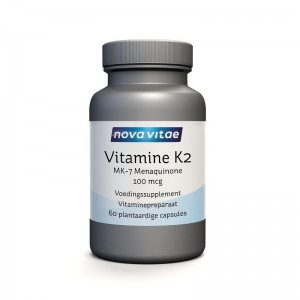 Nova Vitae Vitamine K2 100 mcg Menaquinon