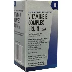 Vitamine B complex bruin los