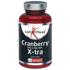 Cranberry+ xtra forte Lucovitaal 240ca