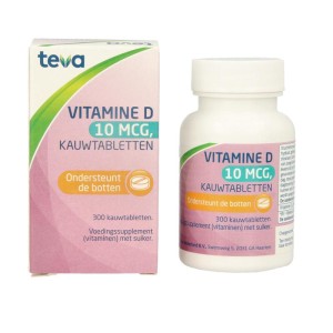 Vitamine D 10mcg 400ie Teva