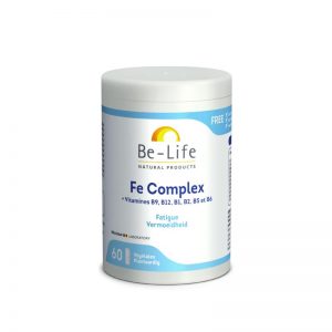 Be-Life Fe IJzer Complex + Vitamine B9, B12, B1, B2, B5 en B6