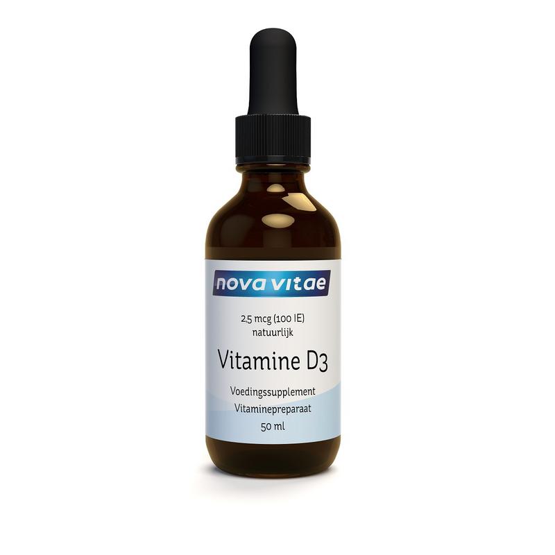 Nova Vitae Vitamine D3 100iu