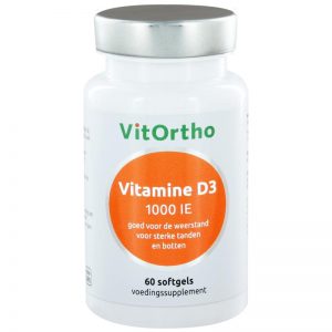 Vitamine D3 1000 IE Vitortho 60sft