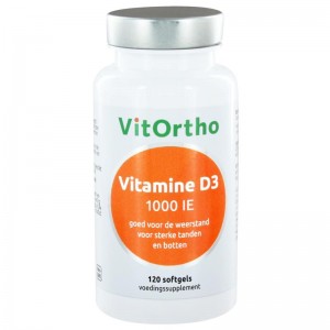 Vitamine D3 1000 IE Vitortho