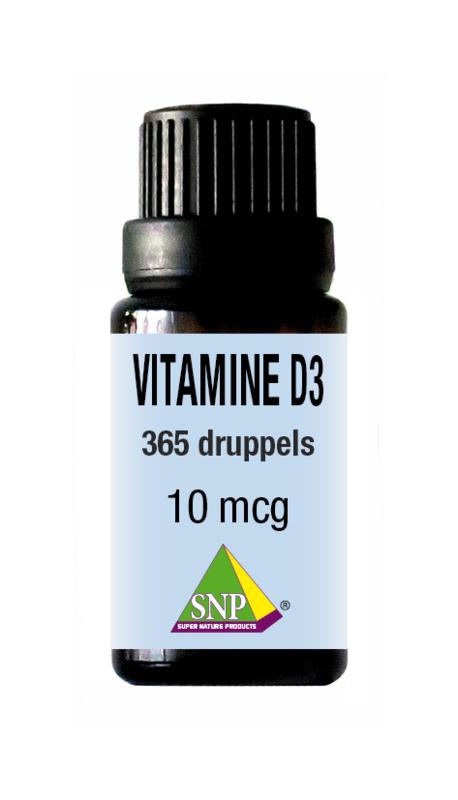 Vitamine D3 365 druppels SNP
