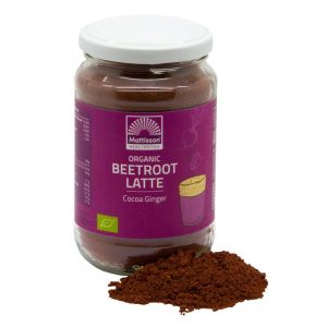 Mattisson Latte beetroot gember cacao bio